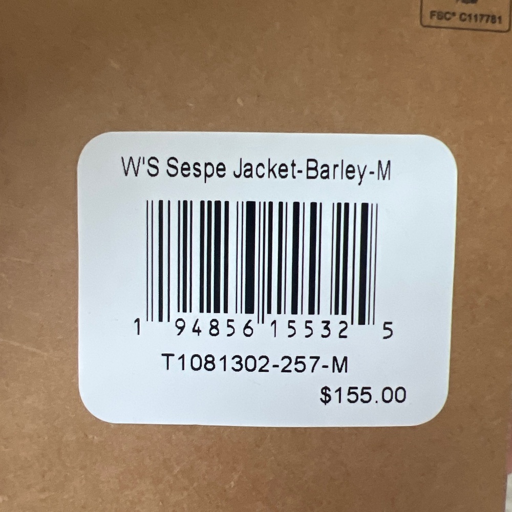 Sespa Jacket NWT